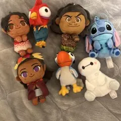 ディズニー セット モアナ ベイマックス スティッチ キーホルダー まとめ売り