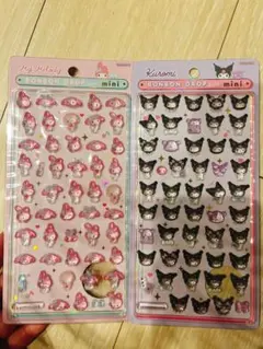 【正規品】ボンボンドロップシールmini サンリオ　マイメロ　クロミ　セット販売