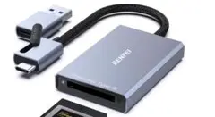 美品 CFexpress カードリーダー USB-C/USB-A タイプ B