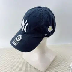 【洗濯済】47 NY ヤンキース キャップ ネイビー USA刺繍