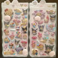 サンリオ　キャラクター　日焼け　キティ　マイメロ　おしりシール　立体