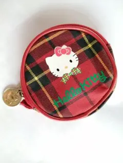 ハローキティ コインケース 財布 チェック サンリオ