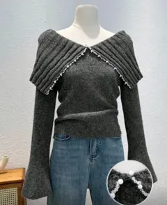 オフショルダー Tシャツ