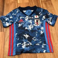 adidas 日本代表 迷彩柄 半袖ウェア　100cm