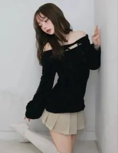 andmary aura cable knit - メルカリ