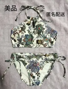 【ほぼ新品セット売り】　PEAK&PINE セパレート水着 Lサイズ グリーン シンプルなビキニが新登場♡ PEAK&PINE | 横浜モアーズ店