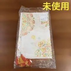 【未使用】カフェカーテン　45×105cm イエロー　オレンジ　スリコのサムネイル