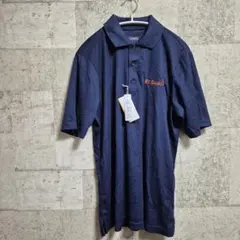 CORE365 メンズ ポロシャツ M ネイビー 刺繍ロゴ 新品