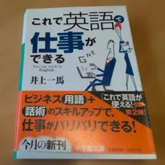 これで英語で仕事ができる