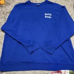 Betty Boop トレーナー 青色