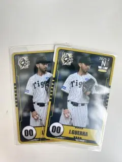 阪神タイガース オンサイトカード ゲラ セット