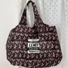 MONOPRIX 花柄エコバッグ 新品1個　おまけ１個