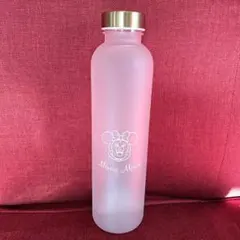 ミニーマウス 水筒 クリアピンク