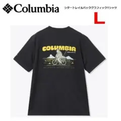 コロンビア シダートレイルバックグラフィックTシャツ ブラック Lのサムネイル