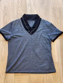 サイズL　メンズ　Vネックシャツ　美品　格安出品