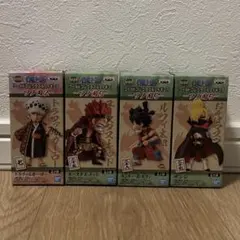 ワーコレ ワノ国5 ルフィ キッド おそばマスク ワノ国4 ロー　まとめセット