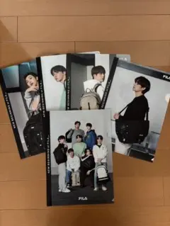 BTS × FILA クリアファイル ５枚 バラ売り可のサムネイル
