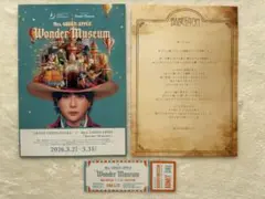ミセス Wonder Museum 入場券大阪 &バベルの塔　ルルお手紙