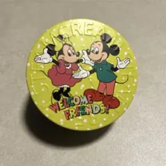 【空き缶】スチームクリーム ディズニー WELCOME FRIENDS