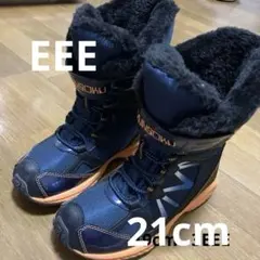 美品　瞬足　防寒靴　21.0cm EEE スパイク付き