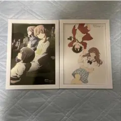 映画 聲の形 イラストポスター 2枚セット まとめ売り