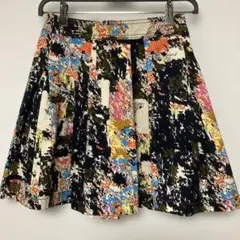 PRIDE マルチカラー フレアミニスカート 美品