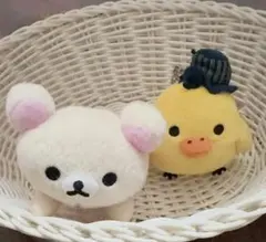 코타츠 코리락쿠마 키이로이트리 마스코트 세트