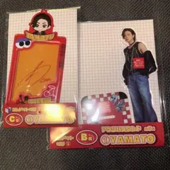 コムドット　やまと　A、C賞　ぬいぐるみ　トレカケース コムドット やまと A、C賞 ぬいぐるみ トレカケース