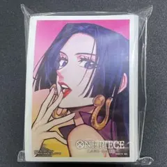 ワンピース ① リミテッドカードスリーブ ボア・ハンコック 未開封