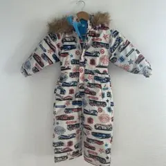 子ども用 スキーウェア 車柄 90サイズ