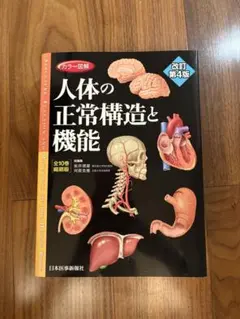 人体の正常構造と機能 改訂第4版 シリアル番号付 カラー図解 人体の正常構造と機能〈4〉肝・胆・膵【改訂第4版】 | 泉井