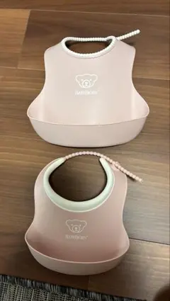 BABYBJORN ベビービョルン ベビースタイ 2点セット ピンクのサムネイル