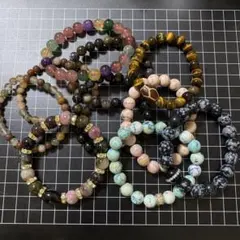 大特価‼️天然石ブレスレット１０本セットまとめ売り‼️