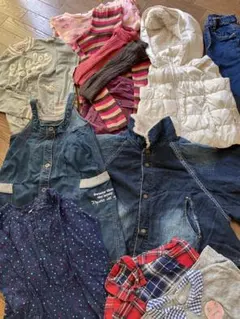 女の子　130　まとめ売り　秋冬 2025年最新】秋冬 女の子130まとめ売りの人気アイテム - メルカリ