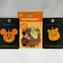 ディズニー アクアトピア ピン、ワッペン、バッジ 3点セット - メルカリ