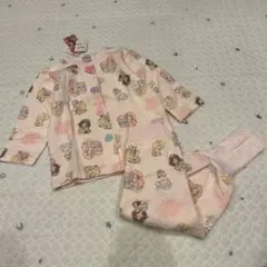 【7412】ディズニープリンセス　キルトパジャマ　95cm 新品