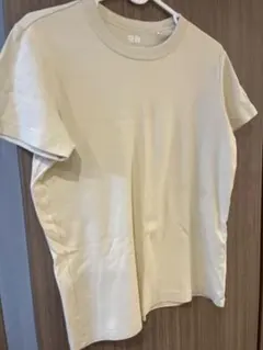 UNIQLO U ベージュ Tシャツ Lサイズ