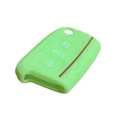 ◇VW◇シリコン キーケース キーカバー◇蓄光イエロー◇フォルクスワーゲン◇