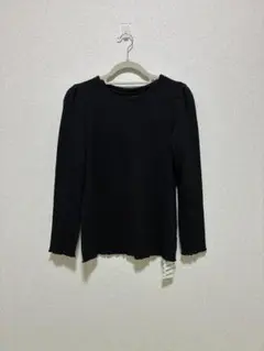 Jumelle ブラック リブニット　トップス