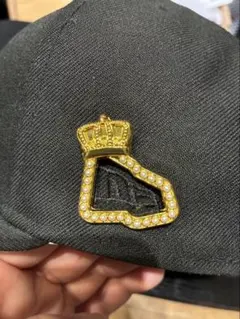 ニューエラ　カスタムピンバッジ　ピンズ　ロゴフレーム