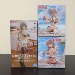 【匿名配送】宇崎ちゃんフィギュアセットのサムネイル