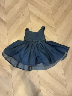 デニムジャンバースカート