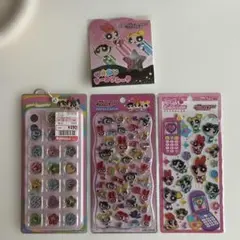 パワーパフガールズ シール 4点セット