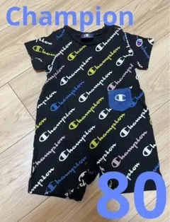 Champion チャンピオン　ロンパース　ロゴ　80