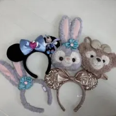 ディズニー　カチューシャセット