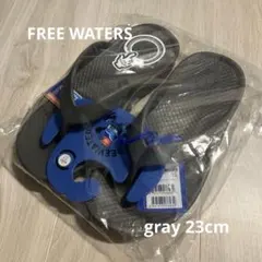 【新品】FREEWATERS サンダル Cloud9グレーのサムネイル