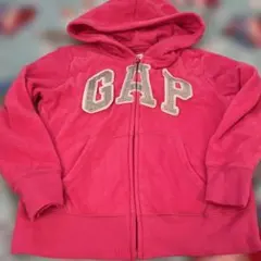 GAP ピンク フード付きパーカー