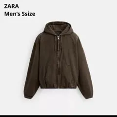 ZARA デニムフード付きジャケット