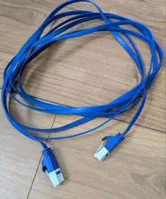 エレコム フラットLANケーブル CAT6A 3m