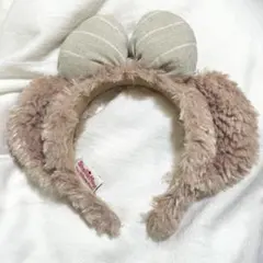 【公式】ディズニー シェリーメイ カチューシャ ボア リネン